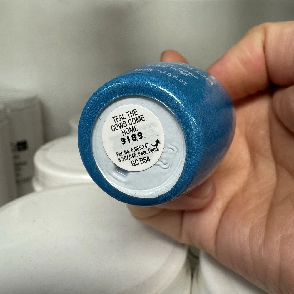 OPI GelColor Soak-Off Gel Polish 0.5 oz GCB54A - Teal The Cows Come Home - NEW